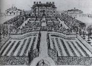 The House and garden at Stowe,as they were before Lord Cobham-s alterations of the 1720s unknow artist
